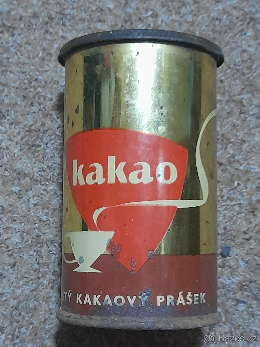 Stará plechovka na kakao