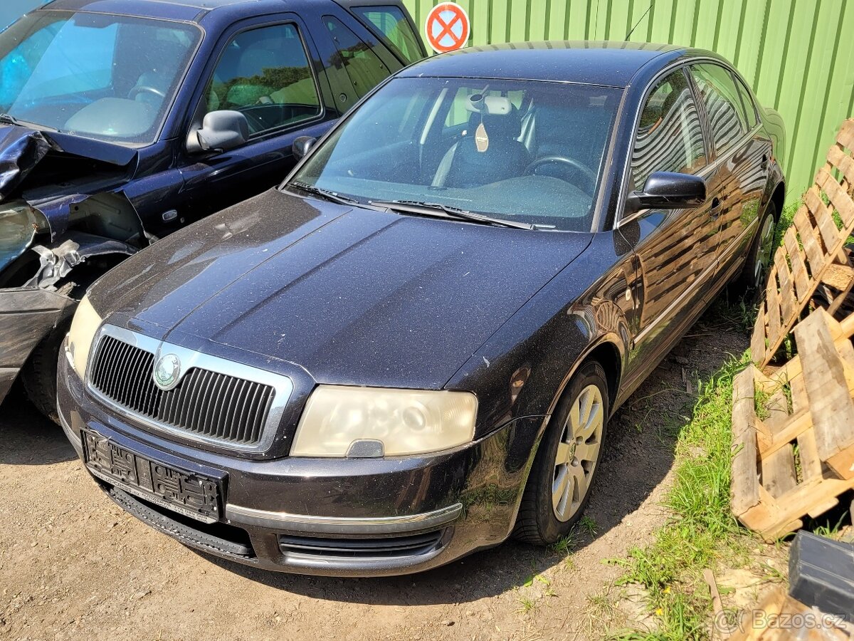 Škoda Superb, 2005, motor AMX, náhradní díly