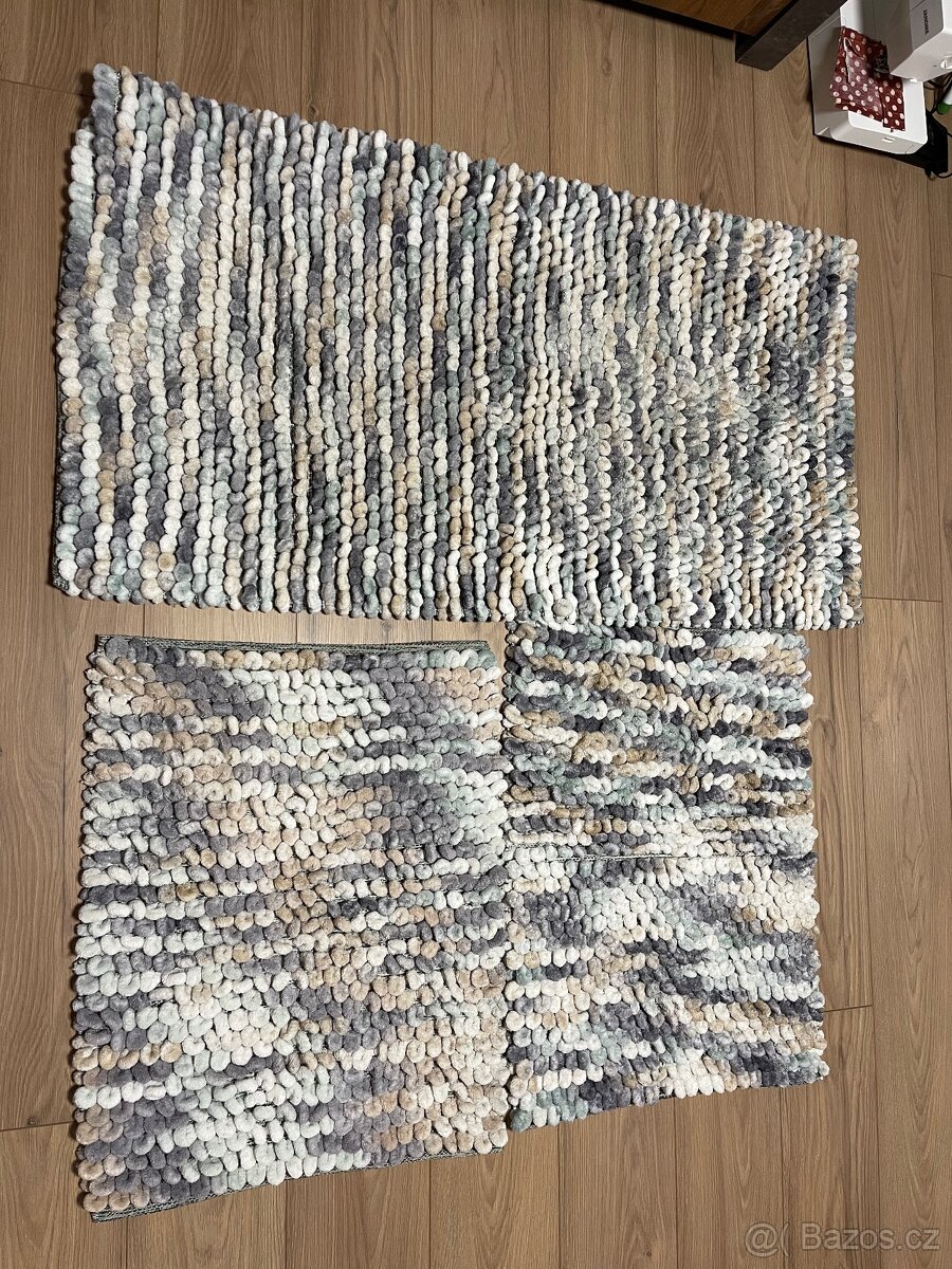 Koupelnové rohožky 3ks