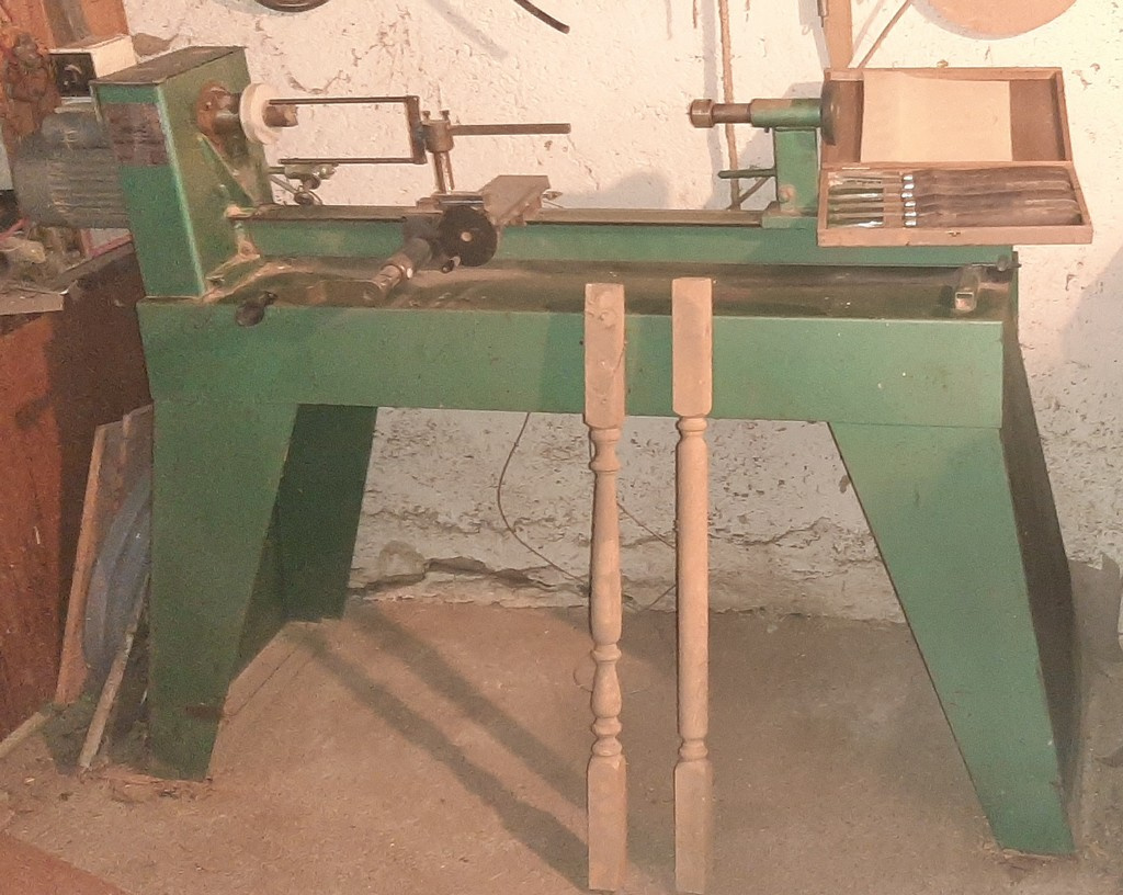 Kopírovací soustruh na dřevo