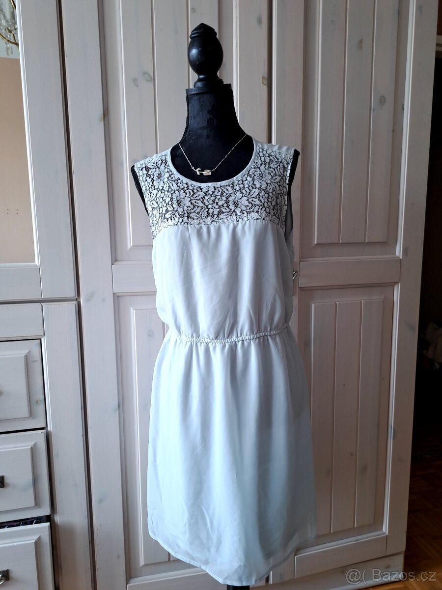 Tyrkysové světlounké letní  šaty esmara 42 (40) cena dohodou