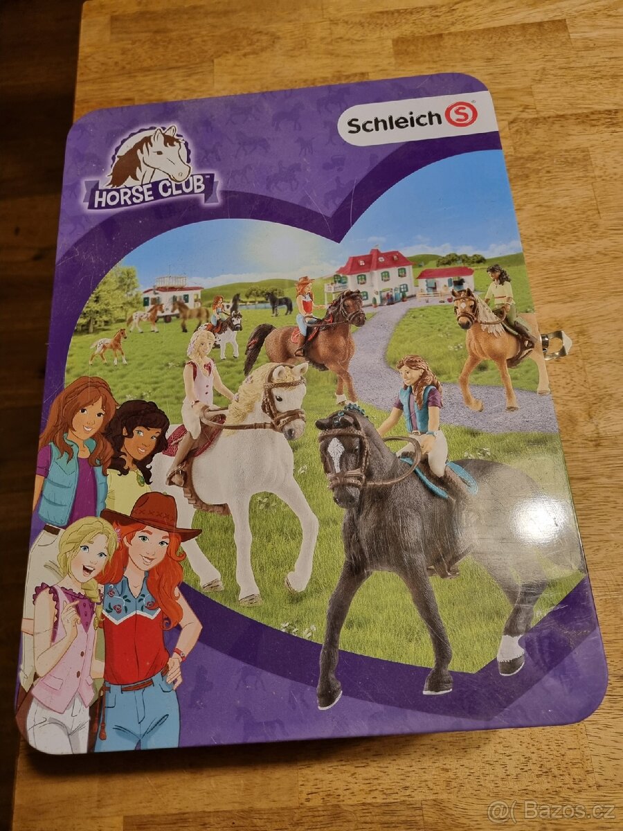 Plechový box Schleich HORSE CLUB