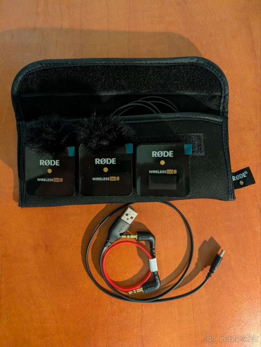 Rode Wireless GO II - nová sada, v záruce do 11/2027