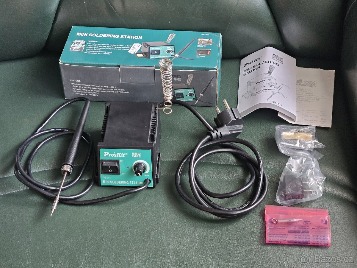 Mini pájecí stanice ProsKit SS-201