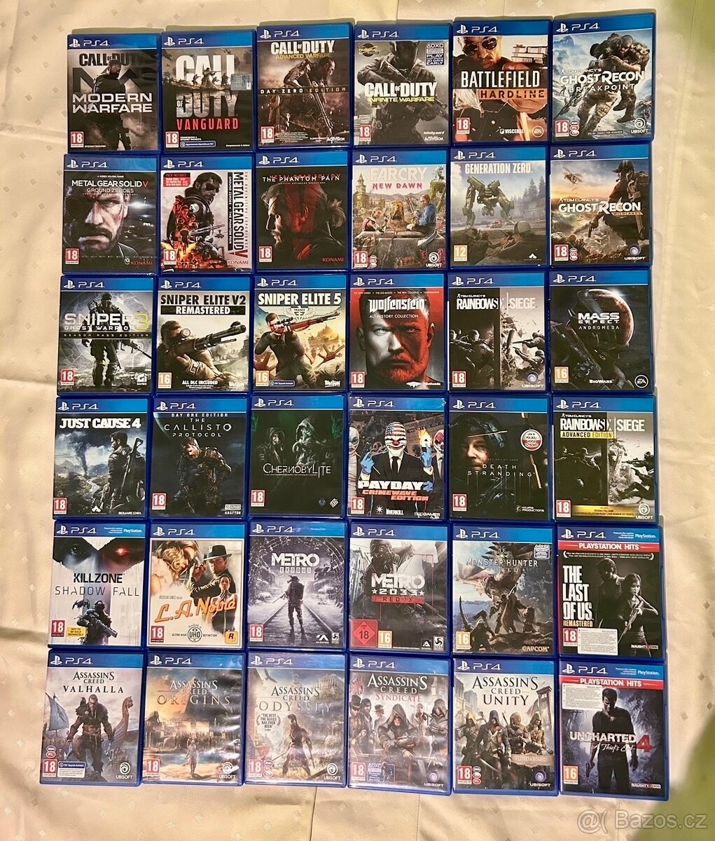 Akční hry + Assasin creed serie