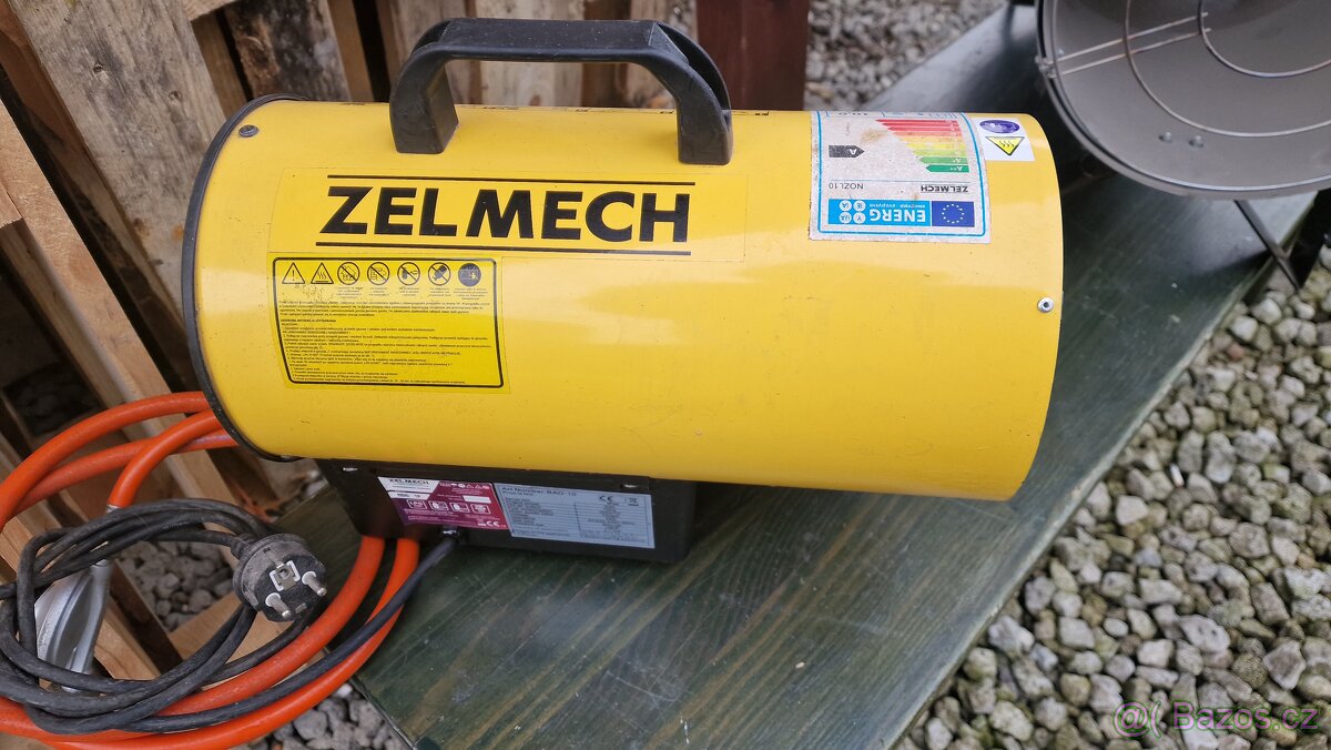 Plynové topidlo turbina Zelmech G30 10kW