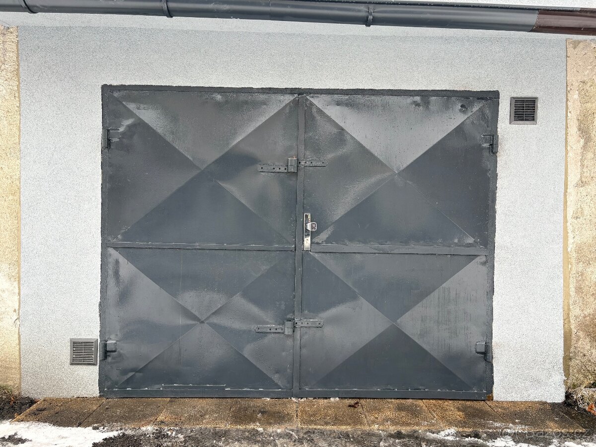 Garáž po rekonstrukci