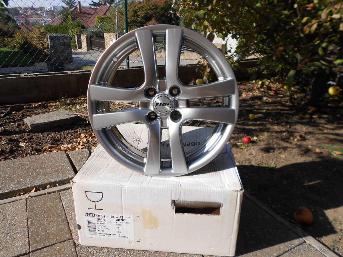 Nová sada alu Rial-4x108, 7x17, ET40