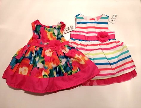 2x ZNAČKOVÉ ŠATIČKY (vel. 68)