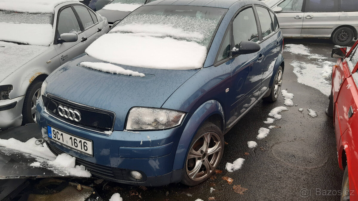 AUDI A2 1,4i 55kW 2002 AUA - JEZDI, DILY