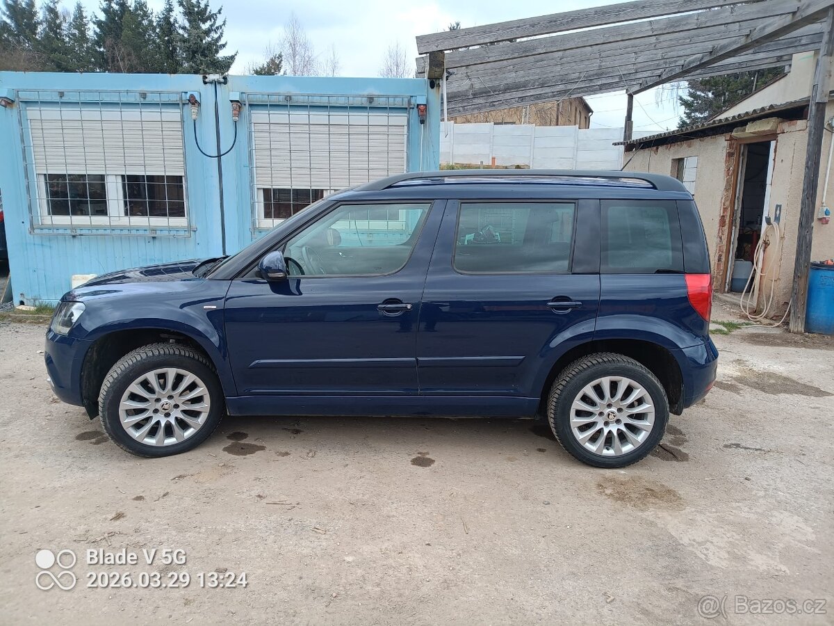 Škoda Yeti 2,0 TDI 110 Kw