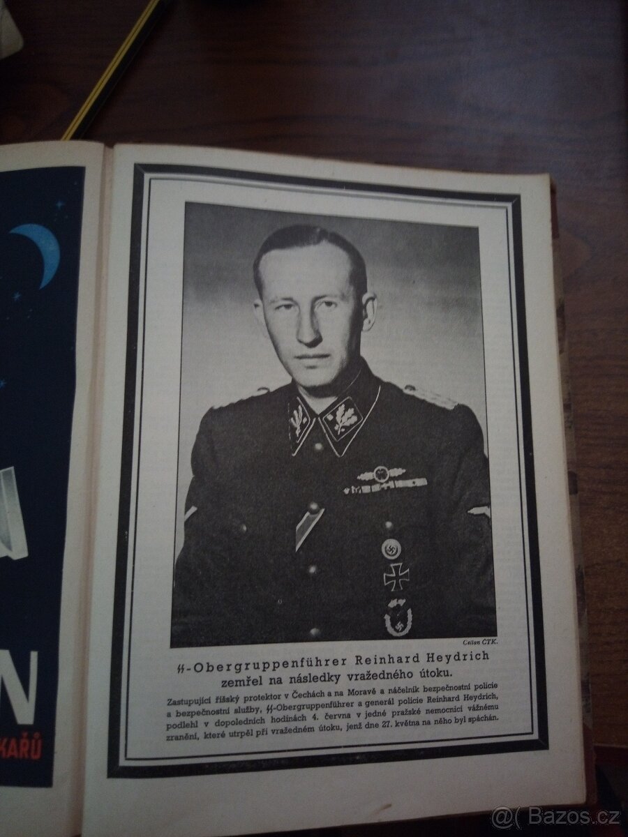 Heydrich ve svázaném časopise