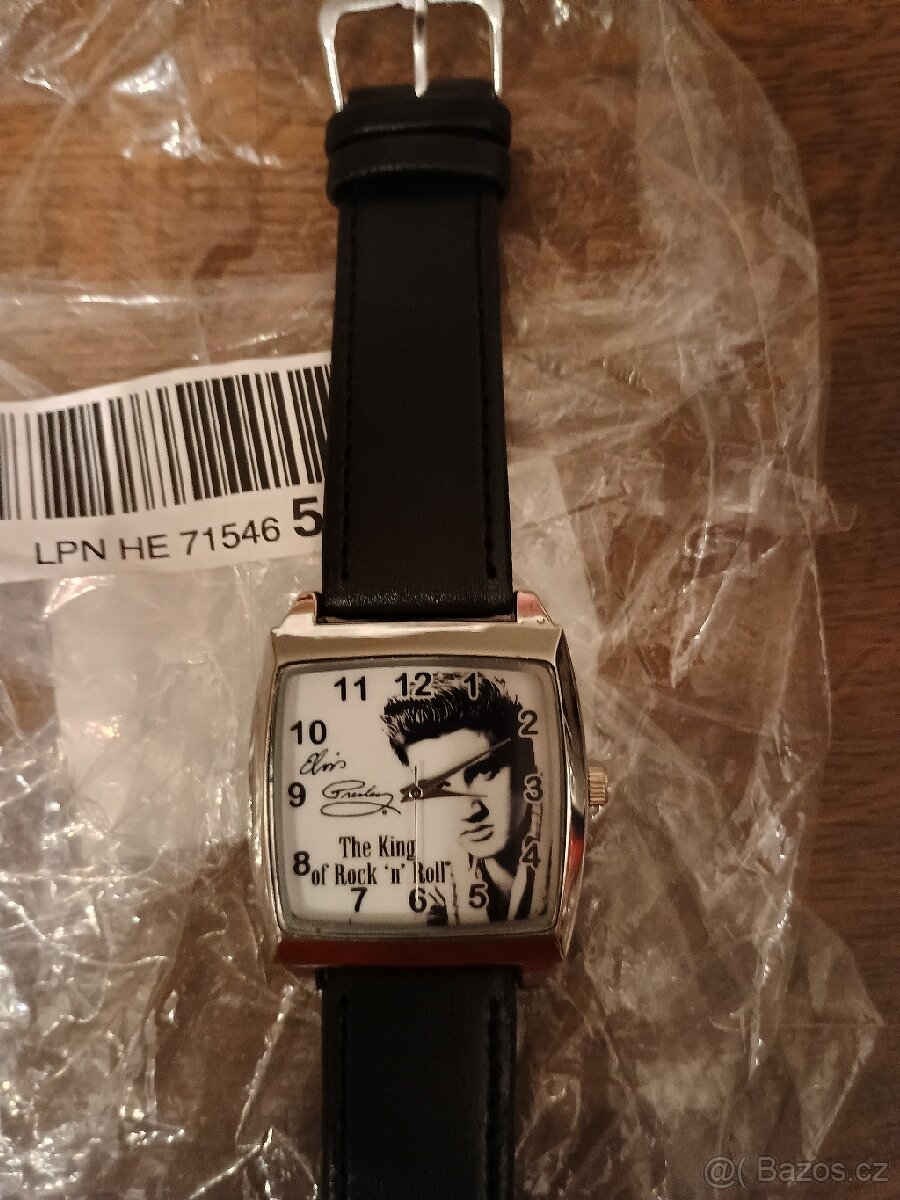 Pánské hodinky Elvis Presley-nové

