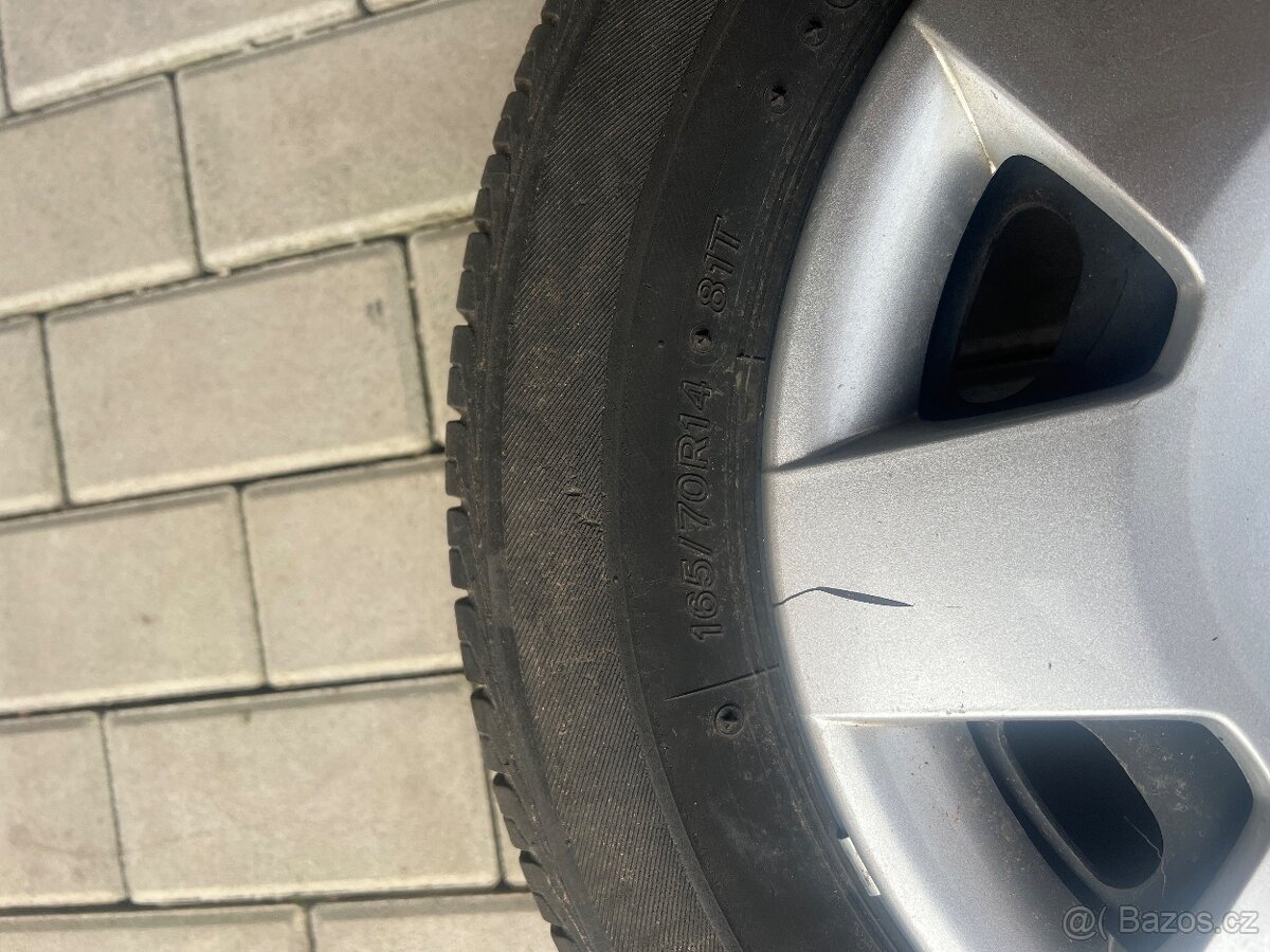 Plechové disky R14 5x100