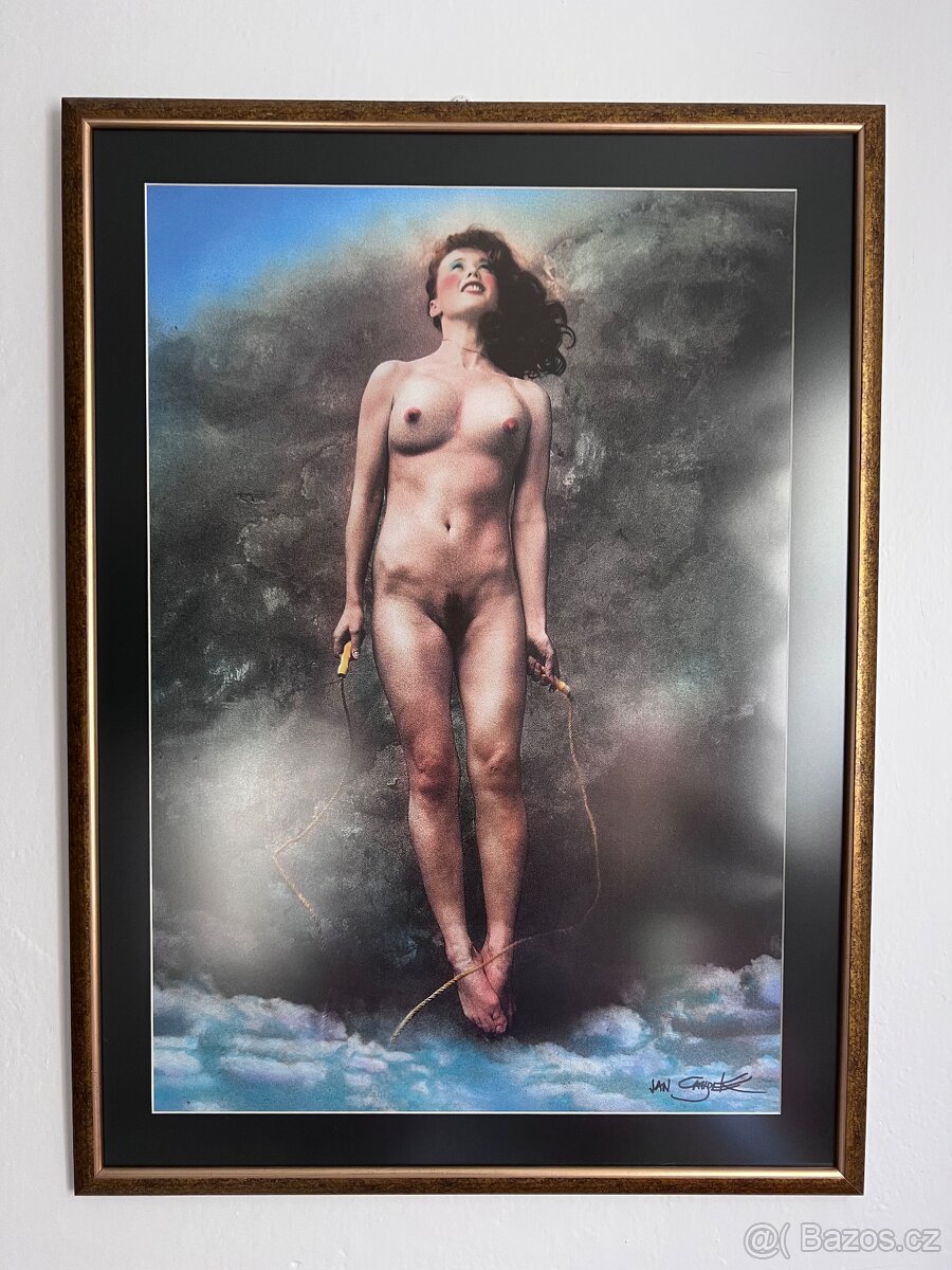 Jan Saudek - plakát “Jumping”