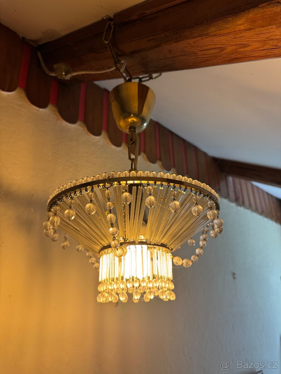 “Křišťálový” malý lustr