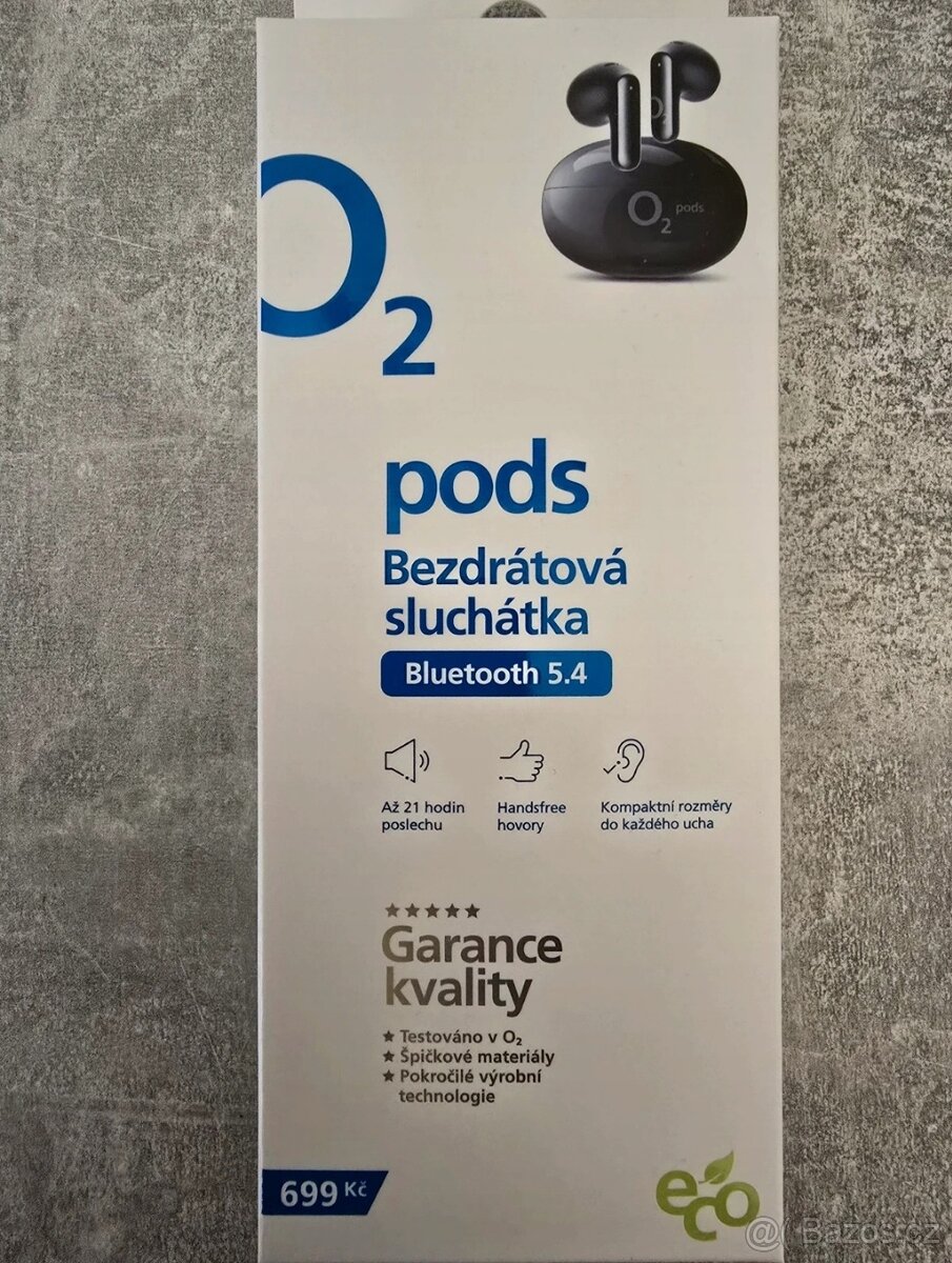 Sluchátka O2 Pods