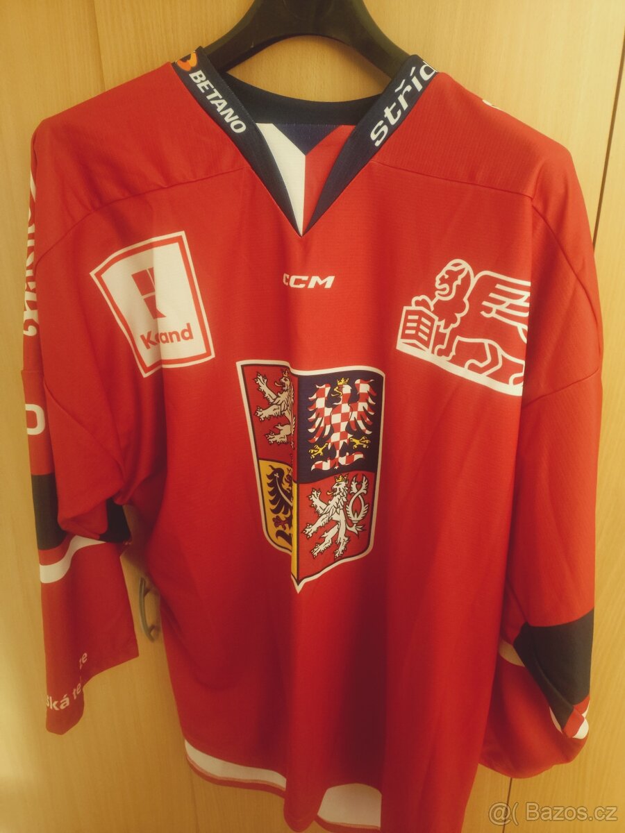 Hokejový dres české reprezentace 2023