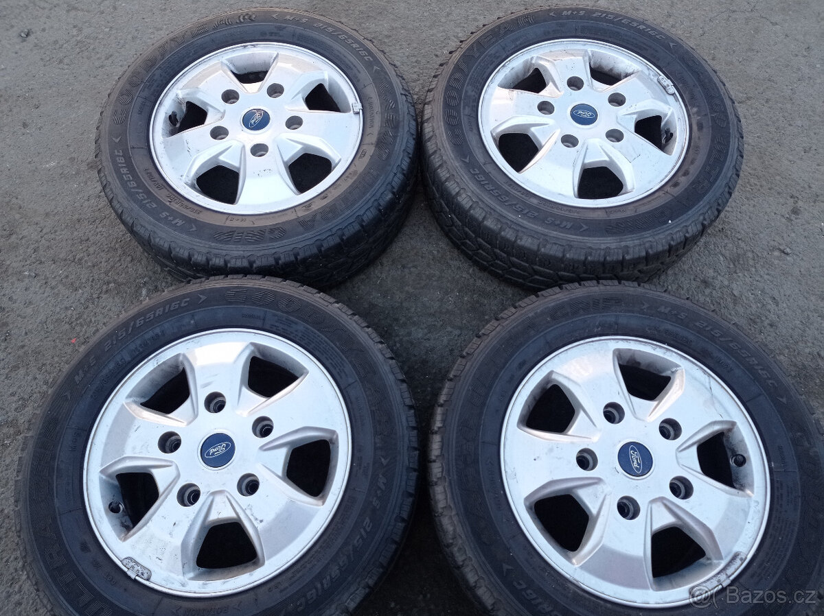5x160 Ford Transit Custom 6,5Jx16 ET60 alu disky