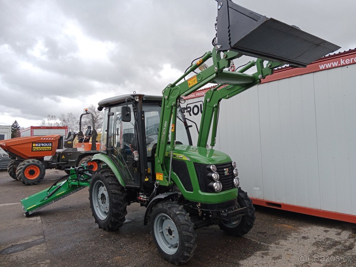Malotraktor Zoomlion RK 504 (50H) s čelním nakladačem