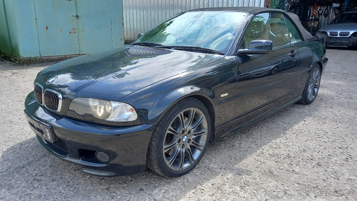 Bmw e46 3.0i VEŠKERÉ DÍLY Z VOZU 125000mil