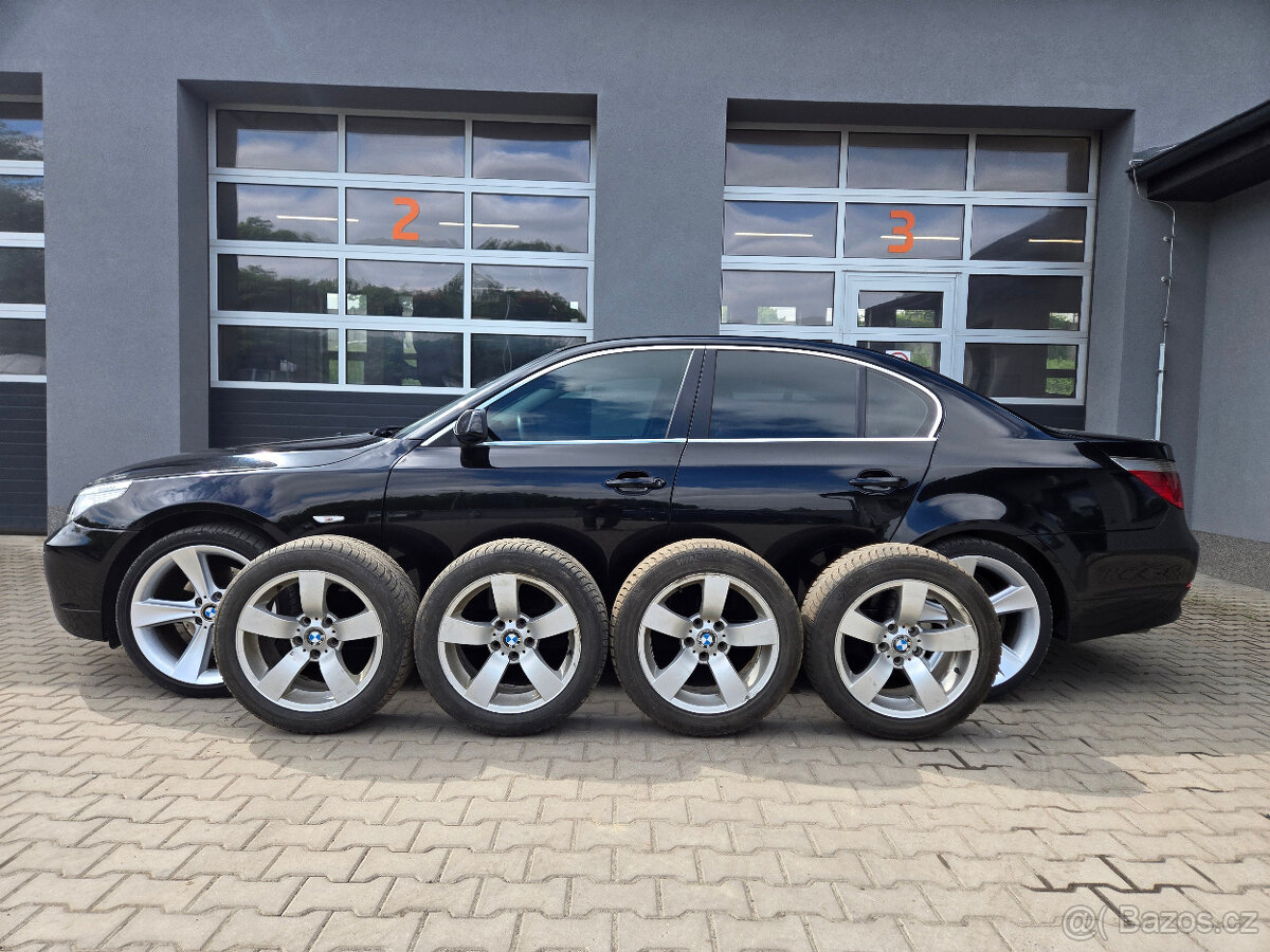 BMW E60 530D RV 2005, manual, 2x klíč, zimní sada kol.