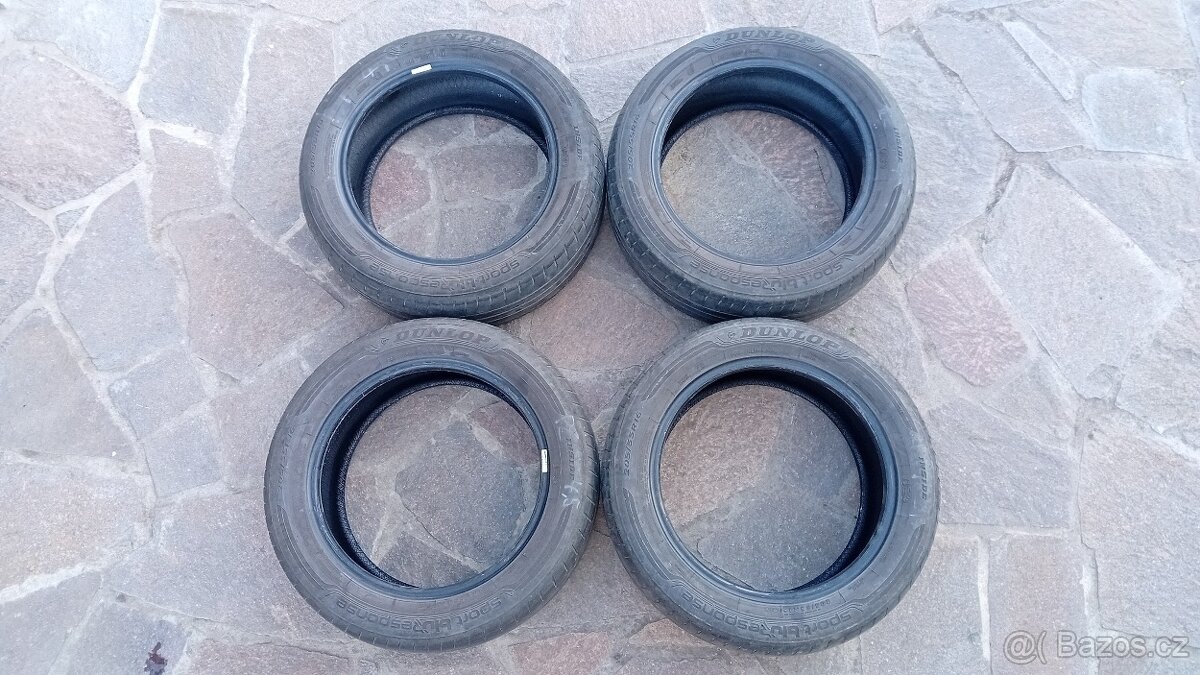 4x letní pneu Dunlop 205/55 R16