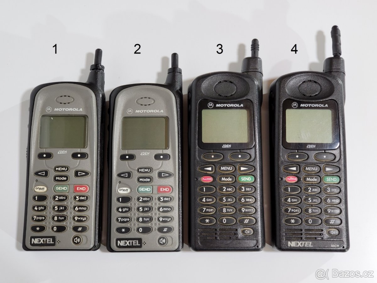 Mobilní telefony pro sběratele - rarity - MOTOROLA NEXTEL