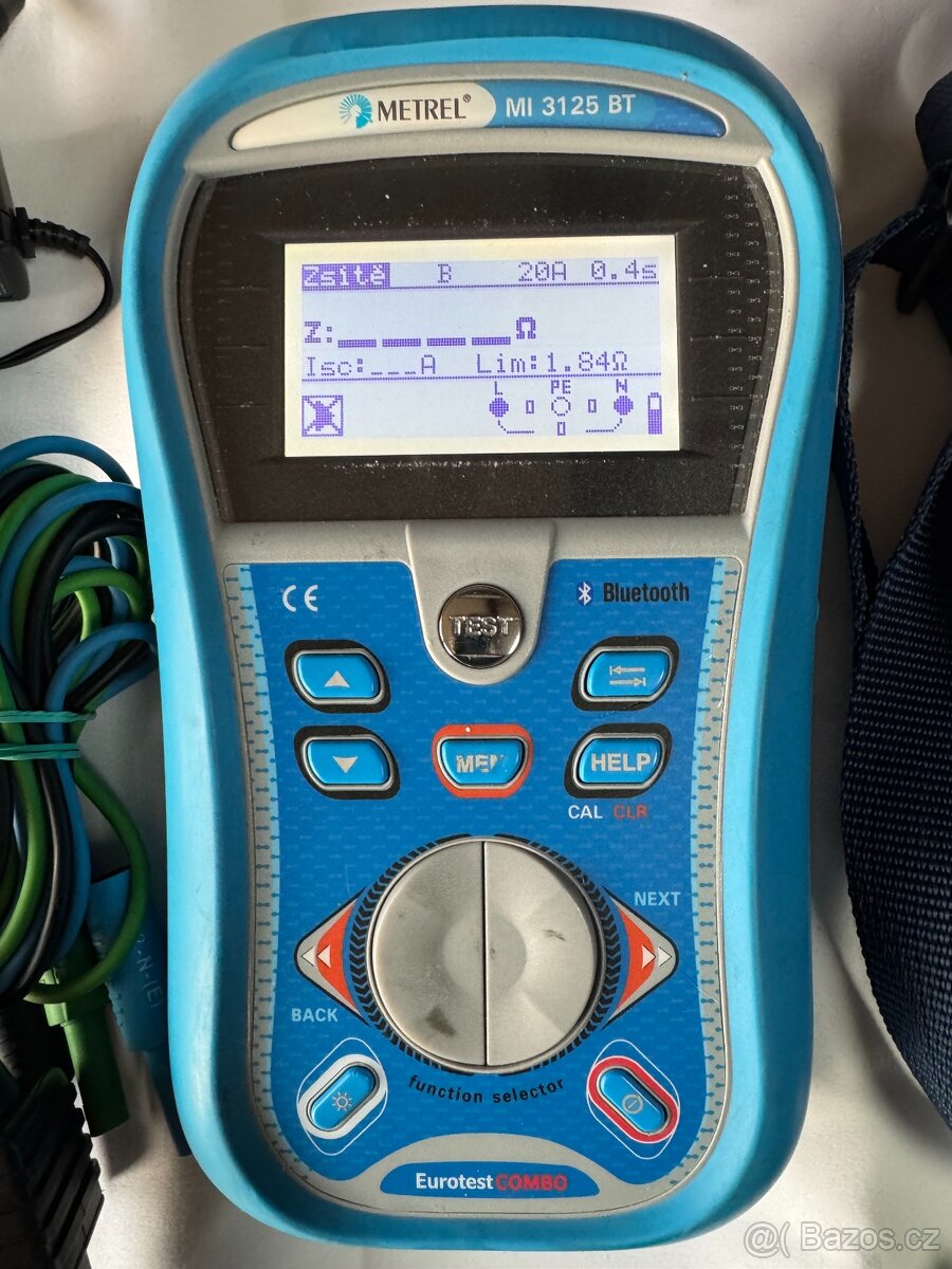 metrel MI 3125 BT + sada měření uzemnění