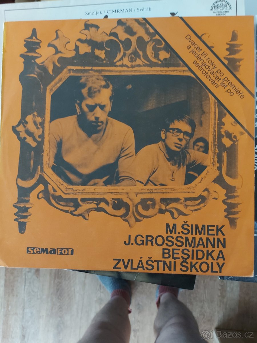 7x LP: Werich,Fimfarum,švejk,Holzman,Mládek,