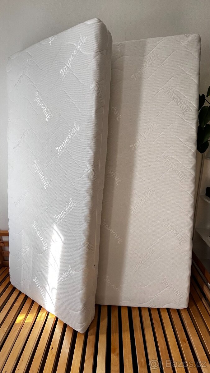 2x Matrace favorit hard 18x200x90cm 2000 kč OBĚ
