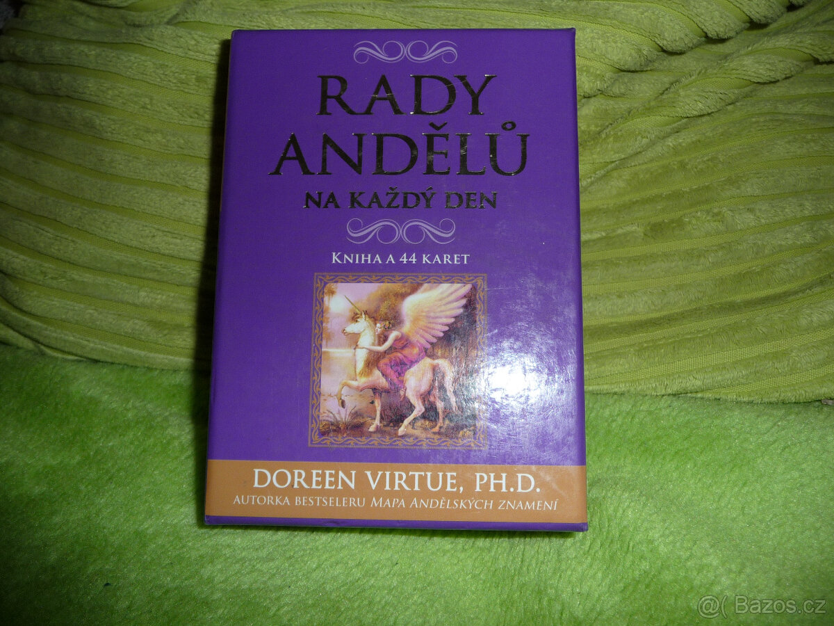 Vykládací karty Rady andělů na každý den - 44 karet+kniha