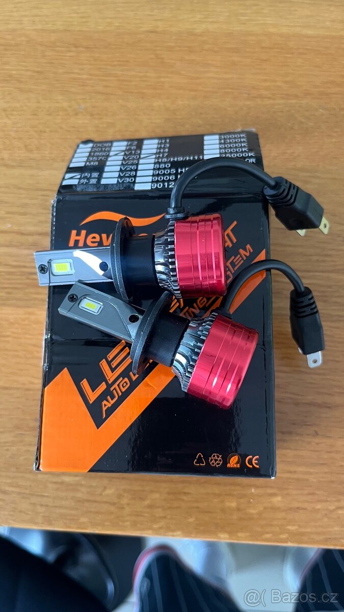 xenon led zarovka h7 2ks