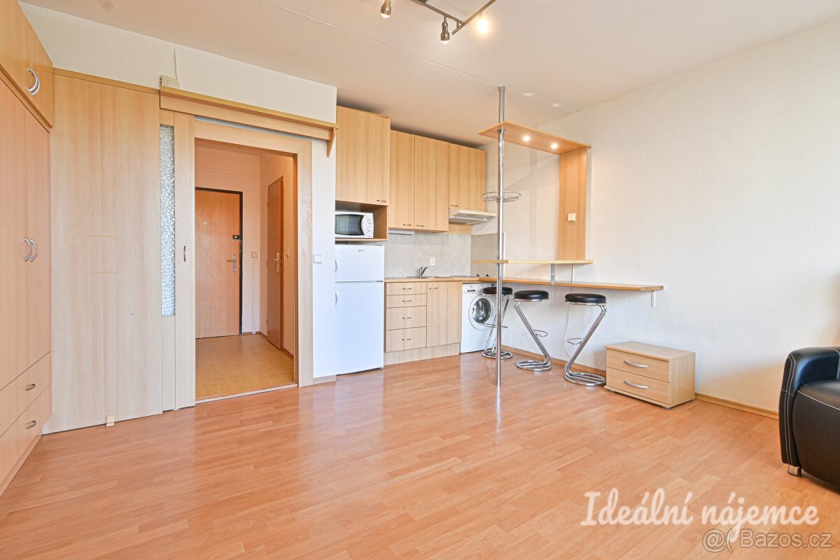 Pronájem bytu 1+kk, Moldavská, Bohunice, 13.000 Kč/měs, 34