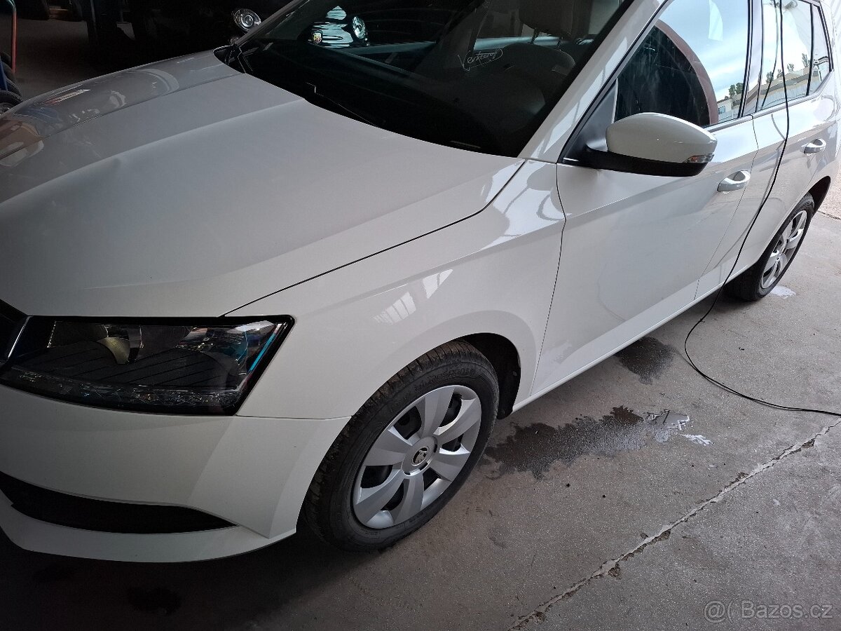 Škoda Fabia III 1.0MPI Klima Model 2022/Havárie///