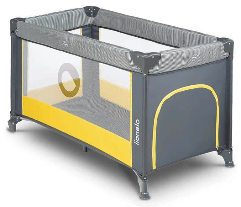 Postýlka cestovní LIONELO Stefi Yellow Lemon