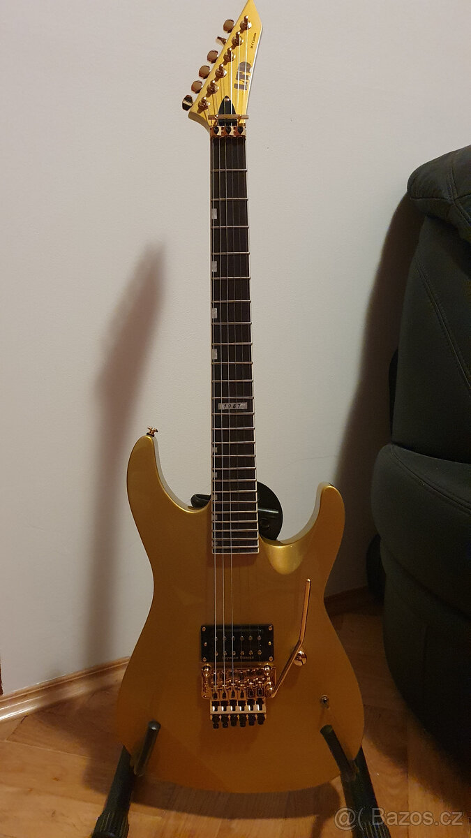 Zánovní kytara ESP LTD M-1 '87 Metallic Gold