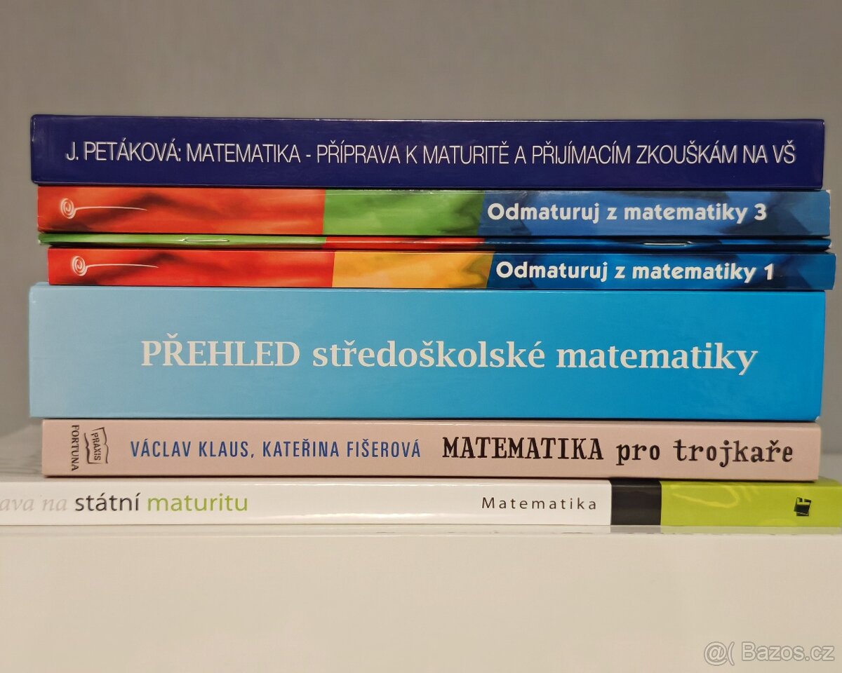 Učebnice MATEMATIKA pro gymnázia - kolekce odmaturuj 7 ks