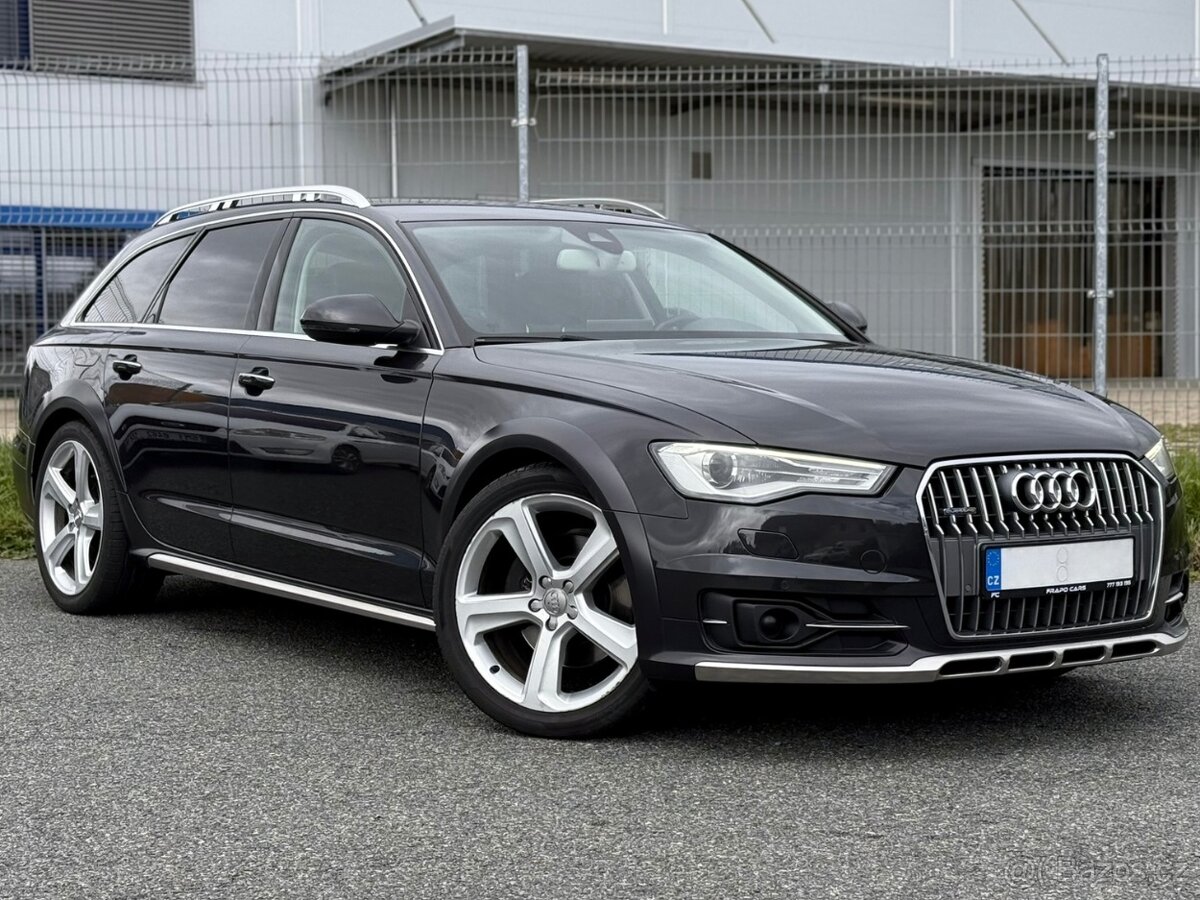 Audi A6 Allroad 3.0 TDI 200kW 2017 | ČR, tažné, webasto, ACC