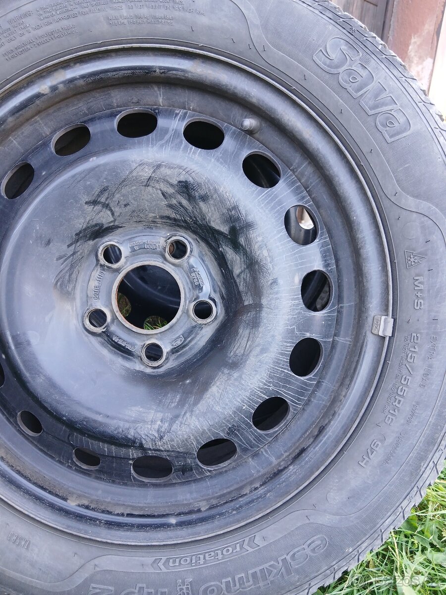 FORD Plechove disky 5x108