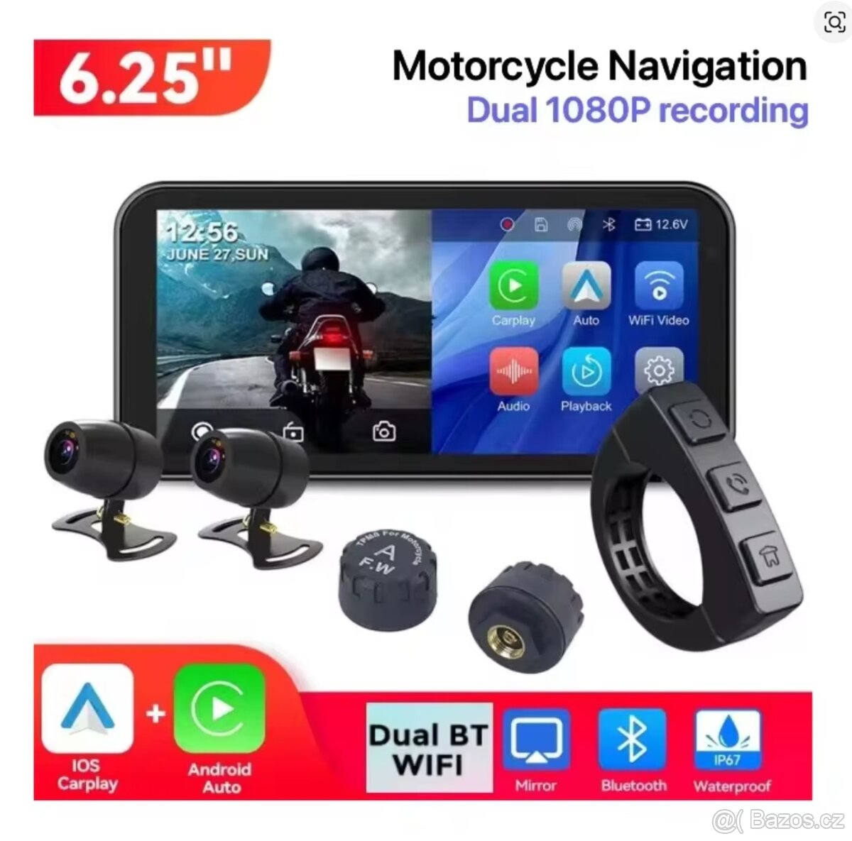 Android Auto / Apple CarPlay - navigace, zrcadlení