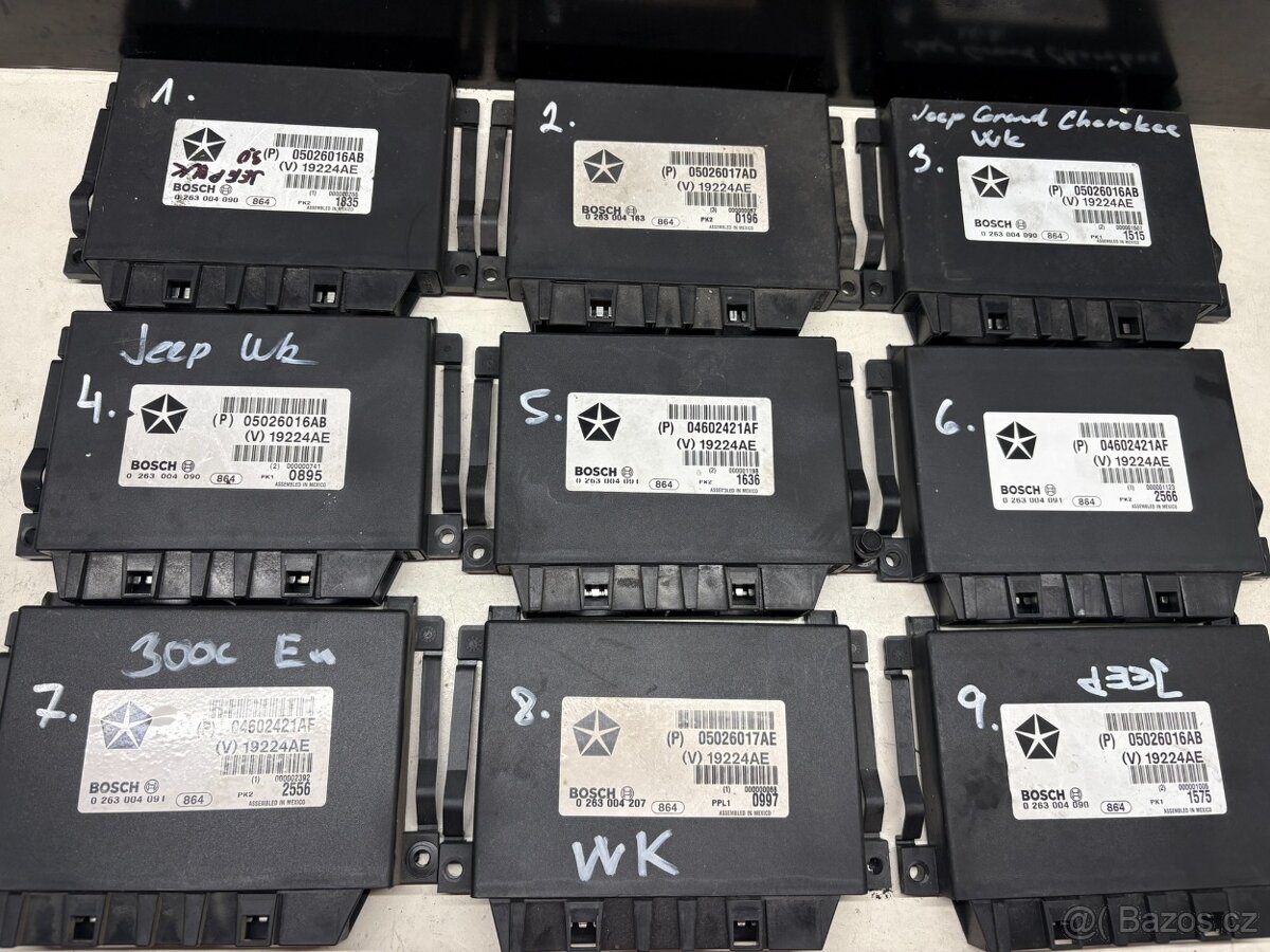 //Parkovací PDC modul JEEP-CHrysler//