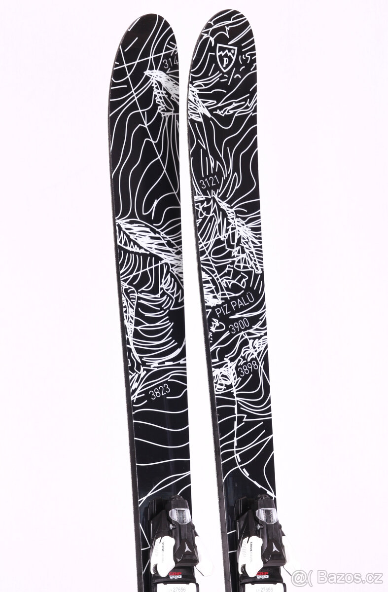 Použité freeride lyže POWDEREQUIPMENT TYPE A EVO