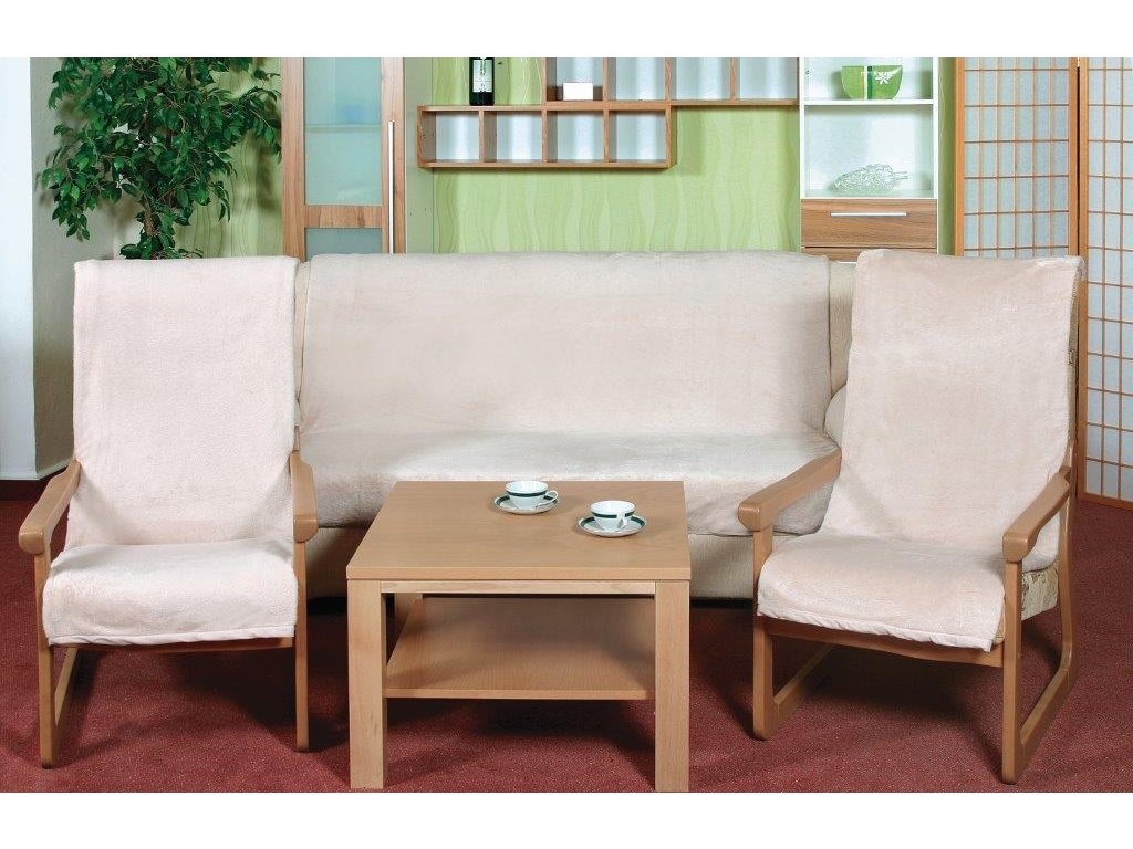 Přehozy na sedací soupravu 3+1+1