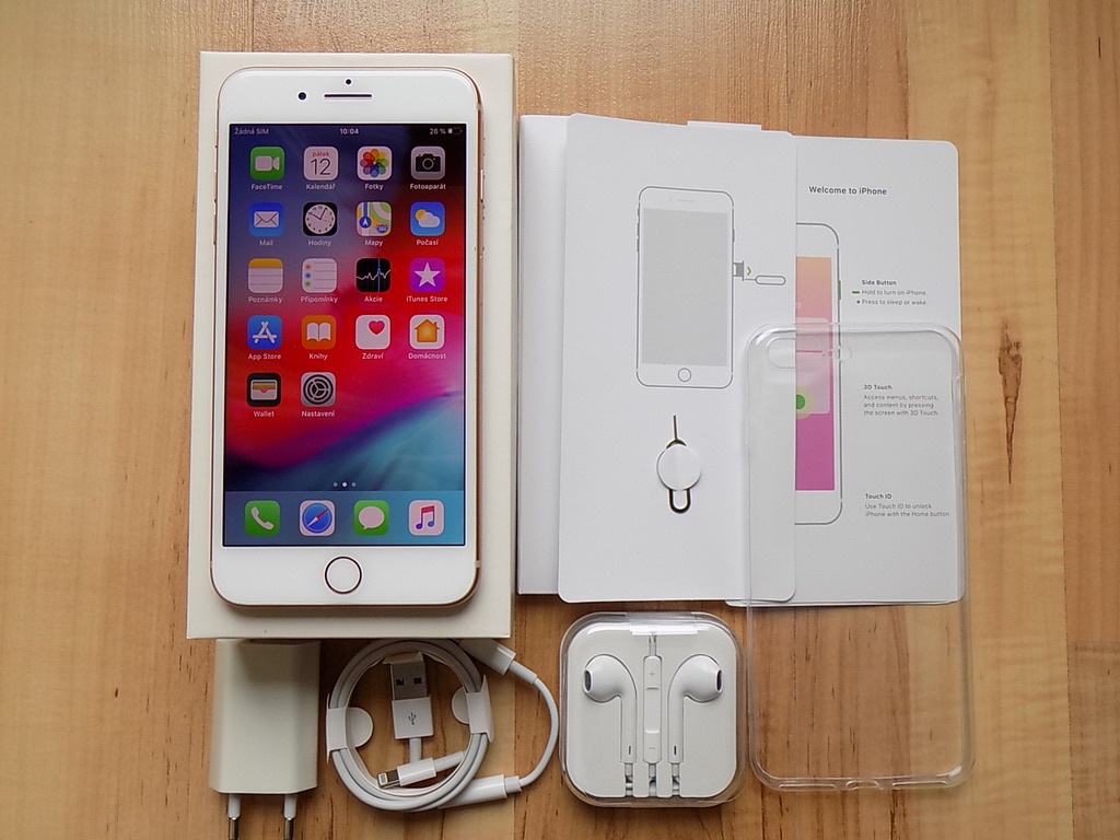 APPLE iPhone 8 Plus 64GB Gold - ZÁRUKA - TOP STAV