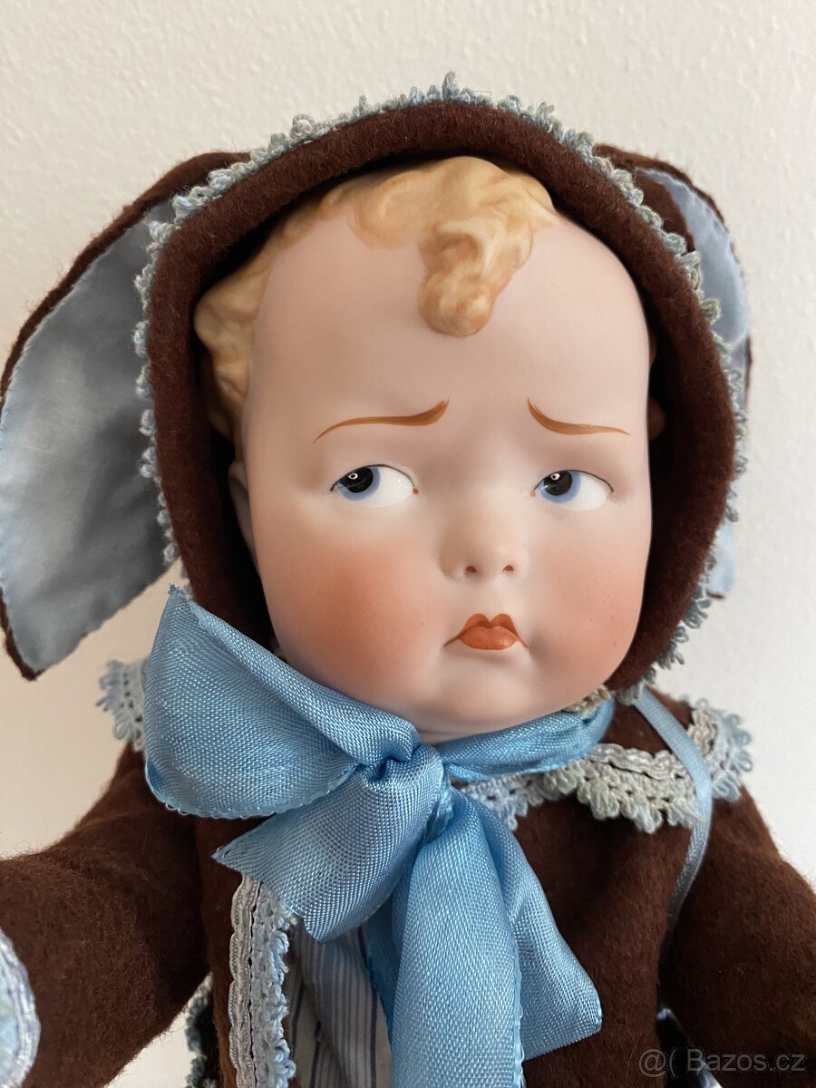 Starožitná německá panenka Gebrüder Heubach