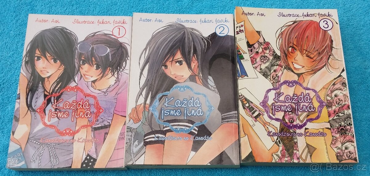 Prodám mangu Každá jsme jiná 1-3