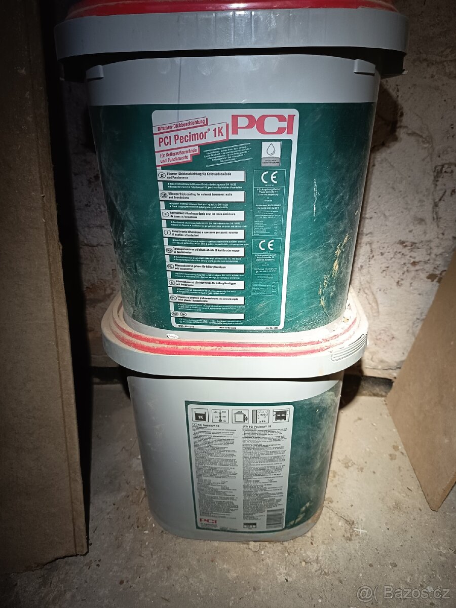 PCI Pecimor 1K bitumenová stěrka 30L 2ks