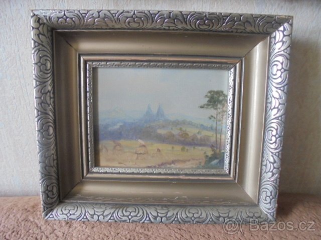 OBRAZ-OLEJ NA PLÁTNĚ