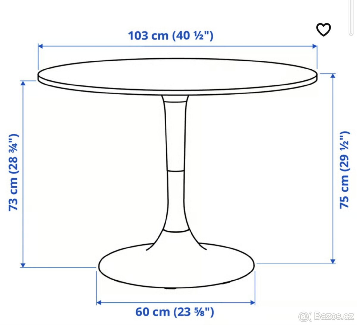 Jídelní stůl Ikea